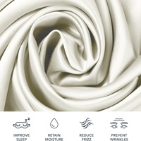 Housse de coussin de luxe super douce d'usine, élégante et raffinée en satin de soie pour les cheveux et la peau