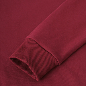 Nueva alta calidad a rayas Regular Fit cuello redondo deportes hombres sudadera primavera poliéster/algodón servicio OEM - Product Image 6