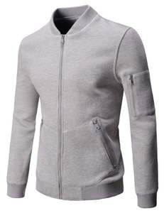 Veste de sport athlétique pour femme, tendance, légère, à fermeture éclair intégrale, en coton, à séchage rapide, avec capuche amovible et trous pour les pouces - Product Image 6