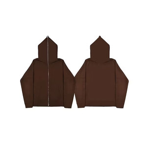 Best Selling Men's <b>Full</b> <b>Zip</b> <b>up</b> <b>Hoodies</b> Customized New Style Basics Cotton Blended for Winter Plain Dyed - Product Image 1