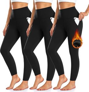 Pantalones de Yoga para Mujer, Leggings Deportivos Transpirables con Bolsillos para Gimnasio y Entrenamiento - Product Image 6