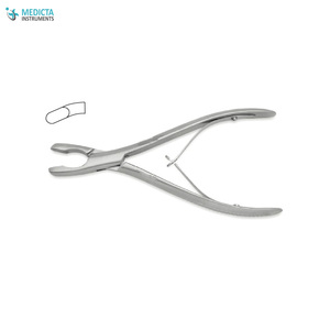 Luer Bone Nibbler Rongeur 18cm Straight - Neuro And Spine Bone Rongeurs - Product Image 6