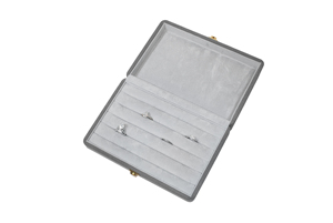 Boîte à bijoux rectangulaire Premium 230x153x50mm pour présentation de cadeaux forme rectangulaire élégante - Product Image 5