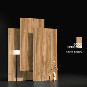 Carreaux de sol en porcelaine émaillée, style brique moderne, personnalisés, fabriqués en Inde pour les hôtels - Product Image 1