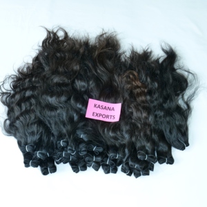 Indian Virgin Cutícula de las mujeres sin procesar Alineado Negro Remy Color natural Estilo de onda profunda-Venta al por mayor Extensiones de cabello humano - Product Image 3