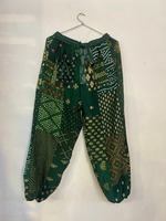 Pantalon sarouel patchwork unisexe avec poches toutes saisons vente en gros de pantalons d'été pour femmes et hommes pantalons de festival vêtements pour dames