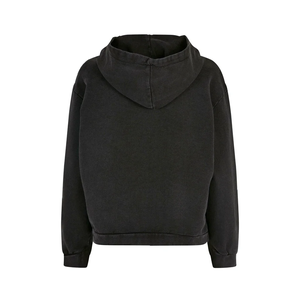 เสื้อฮู้ดซักกรดแบบวินเทจขนาดใหญ่มีกระเป๋าผ้าฝ้ายระบายอากาศได้ดี - Product Image 3