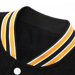 Chaqueta universitaria para hombre de tamaño de Color personalizado, resistente al viento, transpirable, de algodón/poliéster, de construcción duradera para un mejor estilo atemporal - Product Image 3