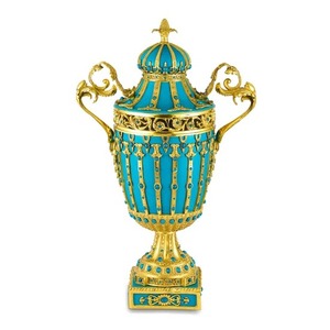 Pot en métal antique verdigris carré fait à la main, résistant au lave-vaisselle, avec pieds, pour la décoration de la cuisine - Product Image 2