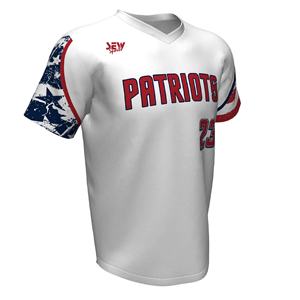 Maillot de baseball classique pour jeunes entièrement personnalisable, 100 % polyester, respirant, anti-bactérien, protection UV - Product Image 6