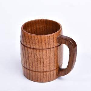 Tasse en bois CÉRAMIQUE Qualité supérieure Design moderne Parfait pour le thé, le café, le vin et la bière de Falak World Export - Product Image 3