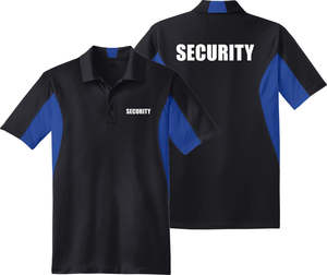 Low MOQ Security <b>Guard</b> <b>Uniform</b> With Pocket Security - Short Sleeve Polo Shirt Security Polo Two Tone With Pocket - Product Image 2