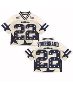 Camisetas de Fútbol Americano Tejidas 100% Poliéster Estampadas con Nombre del Jugador, Secado Rápido, Absorción de Humedad, Costuras de la Mejor Calidad, Envío Inmediato - Product Image 2