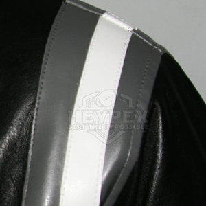 2025 Veste d'hiver à col montant pour hommes en cuir de mouton noir à manches longues style High Street avec service OEM - Product Image 6