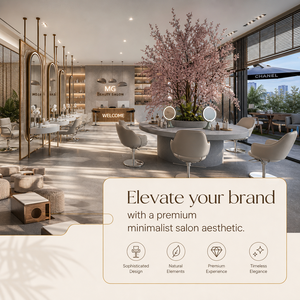 Muebles de Salón de Belleza de Lujo para Peluquería, Manicura y Pedicura, Juego Completo, Silla de Madera, Estación de Lavado de Cabello, Exhibidor de Esmaltes de Uñas para <span class=keywords><strong>Centro</strong></span> de Estética - Product Image 2