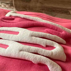 Venta al por mayor nueva llegada Puff impresión ropa chándales Color sólido Casual moda dos piezas Puff impresión chándales - Product Image 3