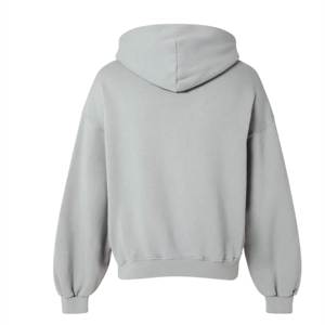 Sweat à capuche surdimensionné de haute qualité 100% coton pull lourd hiver poche conception hommes sweats à capuche OEM entretenu 2 pièces - Product Image 2