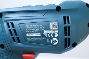 GBM 400 Marteau perforateur rotatif électrique professionnel avec fil de 20mm de diamètre maximum, puissant et compact, sans clé, facile et flexible - Product Image 5