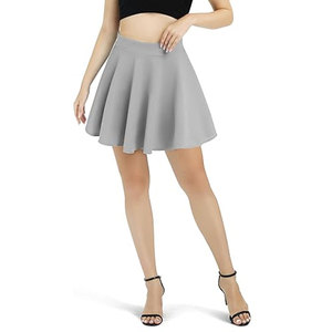 กระโปรงผ้าฝ้ายแบบสองชั้นสำหรับผู้หญิงกระโปรงผ้าฝ้ายสำหรับผู้หญิงกระโปรงแพดเดิลและกางเกงขาสั้นสไตล์กางเกงขาสั้น - Product Image 3