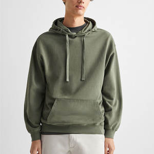 Oversized 420GSM Cotton Fleece Pullover Sweatshirt for Men <b>Anime</b> Graphic <b>Hoodie</b> Trendy Streetwear Look Solid Pattern for Winter - Product Image 2