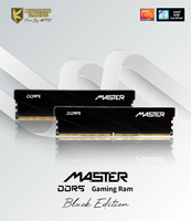Kit de Memoria RAM KINGSMAN GAMING DDR5 de Alta Velocidad, 32GB (16GBx2), 6000MHz, Overclocked, CL38-46, Compatible con XMP EXPO para PC de Escritorio, Garantía de por Vida