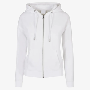 เสื้อฮู้ดผู้หญิงแฟชั่นฤดูหนาว ผ้าฝ้าย 100% มีซิป กระเป๋าหน้า สีเทา สวมใส่สบาย คุณภาพสูง - Product Image 5