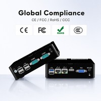 Mini PC Industri untuk Kontrol Mesin, Komputer Tertanam Ringkas untuk Integrasi Peralatan Industri