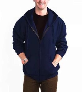 Sudadera con capucha de lana para hombre y mujer, jersey liso, informal, de manga larga, holgado, color sólido, al por mayor - Product Image 3