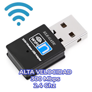 Adattatore WiFi USB 300 Mbps 2.4 GHz, Ricevitore Esterno per Laptop, Scheda Wireless con Stato di Disponibilità e Standard WiFi 6 - Product Image 2