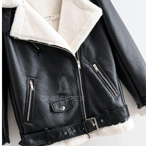 High Street Fashion <b>Leather</b> <b>Jacket</b> Winter Wear Custom Design Genuine <b>Leather</b> Plus Size <b>Men</b> Casual Wear Winter <b>Jacket</b> - Product Image 3