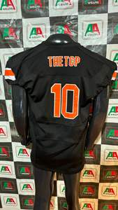 Maillot de football américain, maillot de supporter, broderie par sublimation, grande taille, 7v7, drapeau, photo réelle, usine du Pakistan, compression - Product Image 4