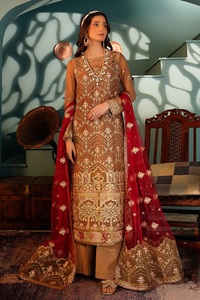 High Quality Modest Indian Pakistani Chiffon Party Suit Embroidered Salwar Kameez Dress for Women Breathable Women's Clothing - Product Image 6