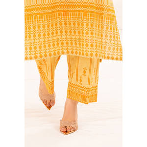 Traje Casual de 2 Piezas con Estampado Khaddar WNST-52003 - Product Image 6