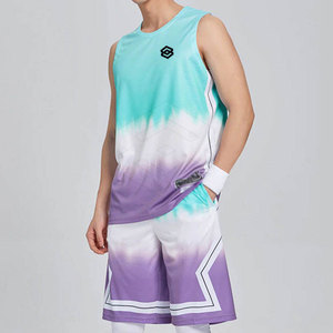 Ensembles de maillots de basket respirants à succès, 100% polyester, sublimation de haute qualité, maillot pour hommes, faible MOQ pour la vente en ligne - Product Image 5