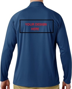 Logotipo personalizado Impresión Lisa Oversize 100% Poliéster Gráfico Camiseta en blanco Manga completa - Product Image 4