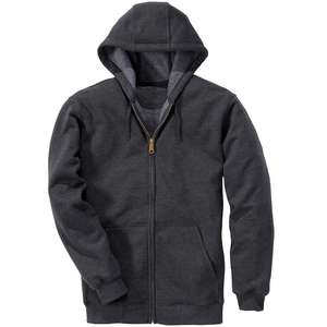 Sudadera con capucha y cremallera de algodón para hombre, de 480 GSM Sudadera ligera con cremallera, ropa de calle, Sudadera con capucha de gran tamaño - Product Image 1