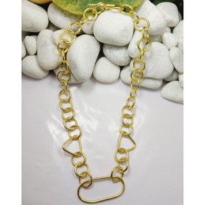 Collares de Latón Hechos a Mano, Chapados en Oro, Cadenas Geométricas con Forma de Número, Perlas Religiosas Ortodoxas Clásicas, Diamantes para Regalo de Boda - Product Image 2