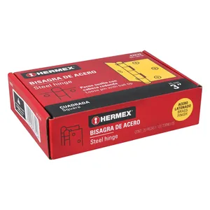 Hermex in ottone antico scatola di cerniere quadrate da 20 3 'testa rotonda per scatole regalo mobili da cucina e uso scolastico - Product Image 4