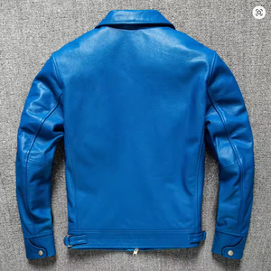 Nouveau modèle 2026 Veste en cuir pour homme et femme Nouvelle mode Veste en cuir pour homme Veste en cuir coupe-vent 2025 - Product Image 3