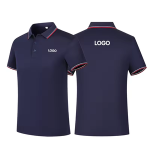 Camisas de Golf Personalizadas para Hombre, 100% Algodón, de Secado Rápido, con Técnica de Bordado, Diseño Liso y Tejido de Punto - Product Image 1