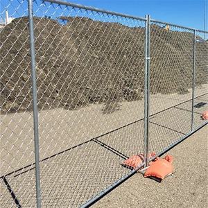 سياج مؤقت أمريكي متين مقاس 6 أقدام × 10 أقدام، 6 أقدام × 12 قدمًا، 2.1 متر × 2.4 متر وفقًا لمعايير ASTM الأمريكية، سياج مؤقت بسلسلة حلقات مقاس 6 أقدام × 8 أقدام - Product Image 6