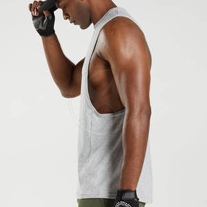 Maillot de sport avec logo personnalisé pour hommes Maillot de fitness et de musculation Gilet vierge de haute qualité pour hommes Vêtements de gym - Product Image 6