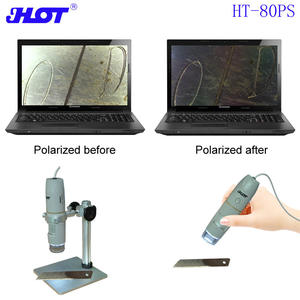 コンパクト偏光デジタル<span class=keywords><strong>USB</strong></span>顕微鏡 1-<span class=keywords><strong>500</strong></span>倍 携帯型 2K HDビデオ録画 LCDディスプレイ IP53等級 教育用 - Product Image 3
