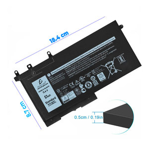 Batteria Interna per Laptop Dell 93ftf 093ftf, Capacità 4400mAh, Compatibile con Latitude 5580 5480 5280 - Product Image 4