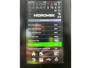 รถขุดตีนตะขาบ HIDROMEK HMK145LCSR3 ปี 2023 พร้อมเครื่องยนต์ Isuzu กระบอกไฮดรอลิก Eaton ระบบควบคุม PLC และมอเตอร์ปั๊มประสิทธิภาพสูง - Product Image 6