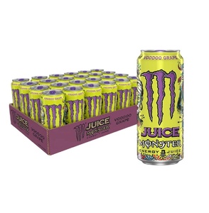 Boisson Énergisante Monster Energy Juice Voodoo Grape Flavor 473 ml en Canette – Grande Demande, Idéale pour les Acheteurs en Gros - Product Image 5