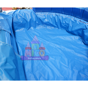 Toboggan aquatique gonflable commercial en forme de pieuvre pour enfants, château gonflable d'extérieur avec toboggan d'escalade combiné - Product Image 4