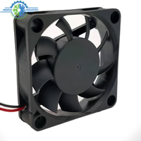 Ventilateur à flux Axial cc 12V ou 24V, 60x60x15mm, ventilateur de refroidissement sans balais cc pour ordinateur et autre Ventilation d'échappement, prix compétitif
