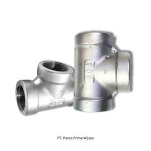 ตัวทีสเตนเลสขัดเงาขนาด1/4นิ้วทนทาน150 PSI รูปทรงเท่ากันปรับแต่งได้ทนทานต่อการกัดกร่อน - Product Image 1