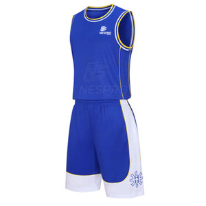 Concevez votre propre logo Ensembles d'uniformes de basket-ball grande taille respirants personnalisés de haute qualité au prix de gros - Product Image 2
